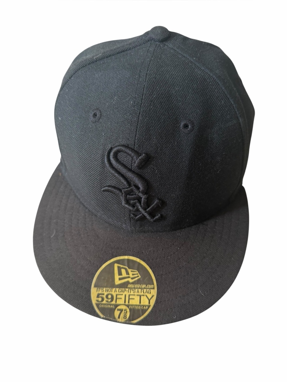 59 Fifty Boston Red Sox Baseball Black Hat 7 5/8 original 60.6cm
